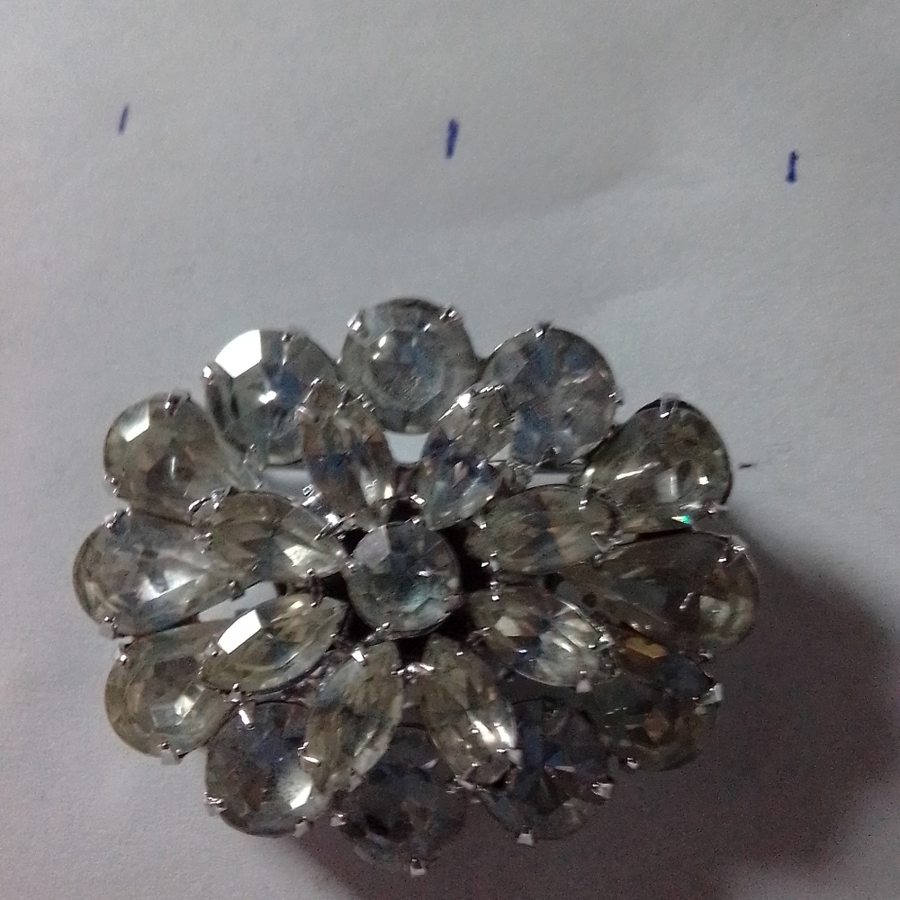 Cubic Zirconia Brooche